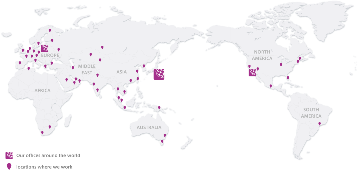Worldwide Presence - Space Display - Your Global Exhibition Partner
